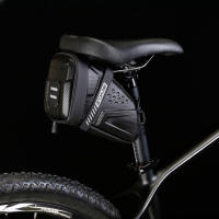 Bolsa De Sillín Para Bicicleta 1L Bolsa De Almacenamiento Impermeable De Poliéster Accesorios De Ciclismo Bolsa De Asiento De Bicicleta - details 13