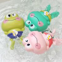 Juguetes De Baño Para Niños Sapo De Reloj Que Flota Y Nade Material De Plástico ABS Adecuado Para Edades 3-6 Años Unisex - details 0