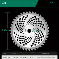 Cabeza De Piltrafa Para Jardín 1pc 40/60/80 Dientes Aleación De Acero Para Motosierra Y Trimmer De Hierba Pieza De Repuesto Para Cortacésped - details 3