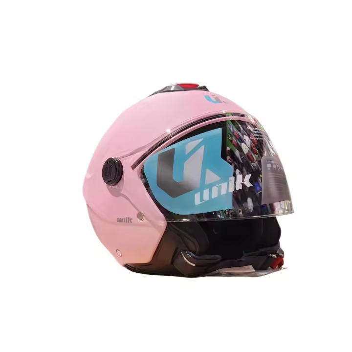 Casco Abierto Jet Unik Vertex Matt Pink - 1