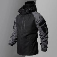 Conjunto Táctico Militar Impermeable Para Hombres Entrenamiento Especial Fuerzas Combinadas Uniforme De Campo Multibolsillos Airsoft Uniforme De Ejército - details 2
