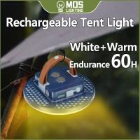 Lámpara De Camping Recargable MOSLIGHTING Con Succión Magnética Y Luz LED Para Emergencias Y Mantenimiento Exterior USB - details 1
