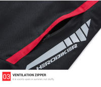 Chaqueta De Motocicleta Térmica Para Invierno Protección Contra Incidentes Ropa De Motocicleta Deportiva Para Carreras En Carretera Material Poliéster Y Nylon Unisex - details 26