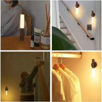 Lámpara De Armario LED Automática Con Sensor De Movimiento Magnética Y USB Recargable Tipo-C Luz Nocturna Para Garage Wardrobe - details 4