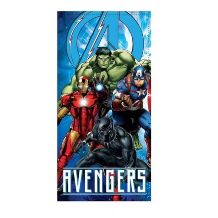 Cerdá Toalla Playa Algodón Absorbente Los Vengadores Avengers 70 X 140 Cm - 1