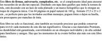 Libro de Firmas Aniversario, Cumpleaños y Más  Tapa Dura con Lazo de Seda y Marco Holográfico  64 Páginas de Papel Natural 160 g  Mensajes, Fotos y Huellas  Recuerdo Elegante y de Alta Calidad  Para los 40, 50, 60, 70, 80, 90 años  Marca ARGUVAL - details 0