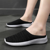 Zapatos Casuales De Malla Para Hombre Verano Transpirables Media Zapatos Comodidad Interior Exterior Parejas Moda Planos Antideslizantes Tamaño True Fit - details 8