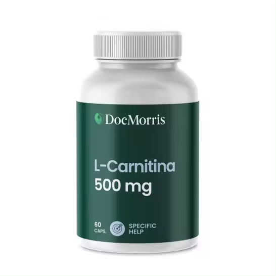 DocMorris L-Carnitina 500mg 60caps - 1