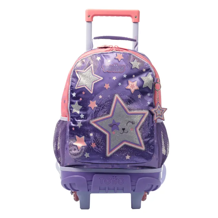 Totto Mochila infantil ruedas Star Cat -Dimensiones:28.5 x 41 x 12.5 cm-Material: Poliester - 1
