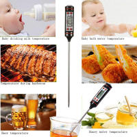 Termómetro Digital Para Cocina BBQ Alimentos Carne Pasteles Caramelo Fritos Asado Herramienta De Medición Metal Para Cocinar En Horno - details 1