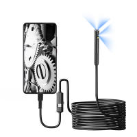 Cámara De Endoscopia Con Luz 1920P HD Borescope 8 Luces LED Ajustables Dual Lente IP67 Impermeable Cámara De Inspección - details 1
