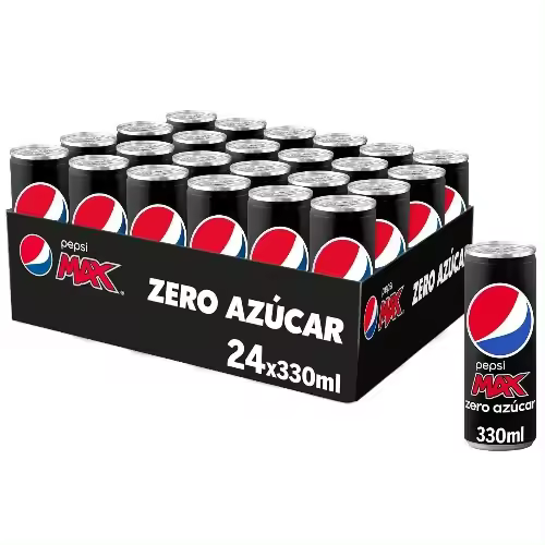 Pack 24 Pepsi Cola MAX lata 33cl - 1