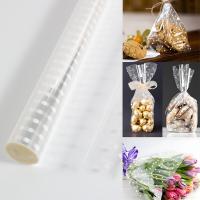Rollo De Papel Celofán Transparente Para Regalos Y Manualidades Envoltura Para Cestas De Flores Y Bocadillos Suministros De Embalaje - details 1