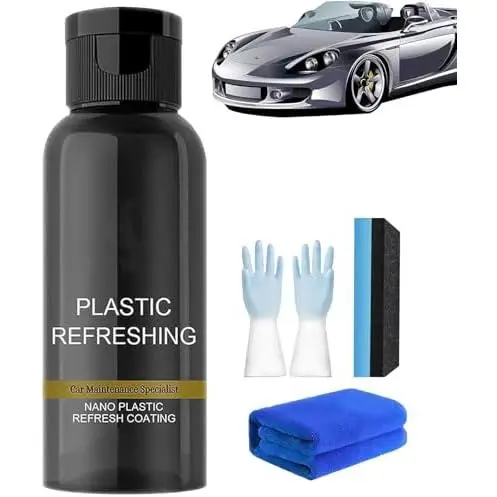 Revitalizante de plástico, Agente de recubrimiento revitalizante de plástico, Refrescante de plástico, Recubrimiento refrescante de nanoplástico (30 ml-1 unidad) - 1