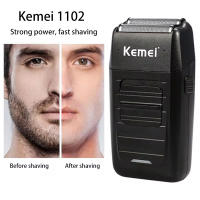 Kit Profesional De Pelacabelos Eléctrico Kemei Recargable KM-2797 KM-1102 Trimmer De Barba USB Ajuste De Longitud De Cabello 0.5-1 Mm Para Hombres - details 18