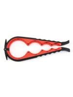 Abrepuertas Multifuncional Cuatro En Uno Antideslizante Para Botellas Y Lata Aluminio Resistente Cap Twister - details 6