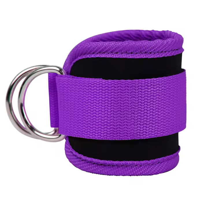 Corres de Tobillo de cable para Máquinas De cable Ejercicios de pierna Doble Anillo en D Puños de Tobillo para Ejercicios de Gimnasio Glutes Piernas Fuerza - 1