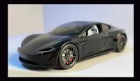 Modelo De Coche Tesla Roadster Deportivo a Escala 1:24 En Aleación Metal Juguetes Para Niños Decoración Colectiva Para Hogar Regalo Para Niños Mayores De 14 Años - details 16