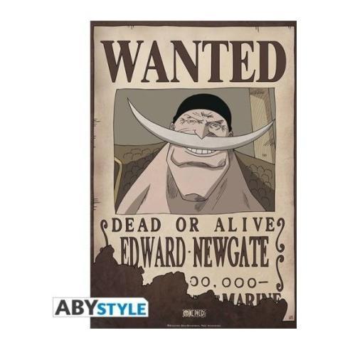 Detodoexpres Póster Barbablanca Edward Newgate One Piece 52x38cm