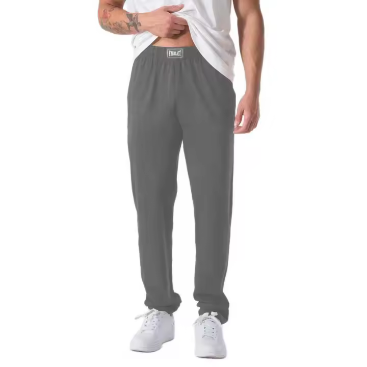 Everlast Pantalones Deportivos Heavy Jersey Gris - 1