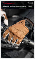 Guantes De Motocicleta Transpirables Para Primavera Y Otoño Guantes De Bicicleta Antigolpes Con Pantalla Táctil Para Moto Deporte Al Aire Libre Unisex - details 6