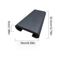 Almohadilla De Asiento Para Barco De Dragón U-Curva Absorción De Choque Color Sólido Funda Para Banca Máquina De Remo - details 0