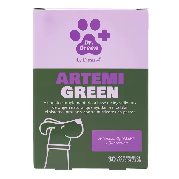 Complemento Dr. Green  Artemigreen para Leishmania - Salud y Apoyo Nutricional para Perros con Leishmaniosis - 30 Comprimidos - 1