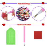 12pcs Tarjetas De Navidad Con Pintura De Diamantes DIY Bordado De Diamantes Con Sobres Set De Tarjetas De Fiestas Regalo De Navidad - details 10