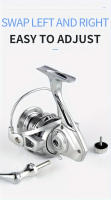 Carrete De Pesca Spinning BILLINGS YL 1000~7000 Serie Ratio De Engrosamiento 5.2:1 Almohadilla Máxima 35LB Engranaje CNC Carrete De Metal Para Agua Dulce Y Salada - details 6