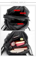 Mochila de cuero de alta calidad para mujer, bolso de hombro femenino Vintage, bolso de viaje para mujer, Mochilas escolares para niñas - details 17