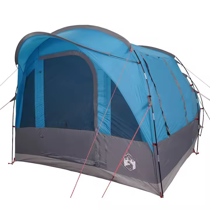 vidaXL Tienda de campaña túnel 3 personas impermeable Color Gris y naranja,  Azul,  Verde y mas - 1