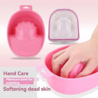 Bol De Baño Para Uñas Con Remover De Uñas Herramientas De Cuidado De Manos Que Softenan La Piel Muerta Para Una Experiencia De Manicura Profesional - details 0