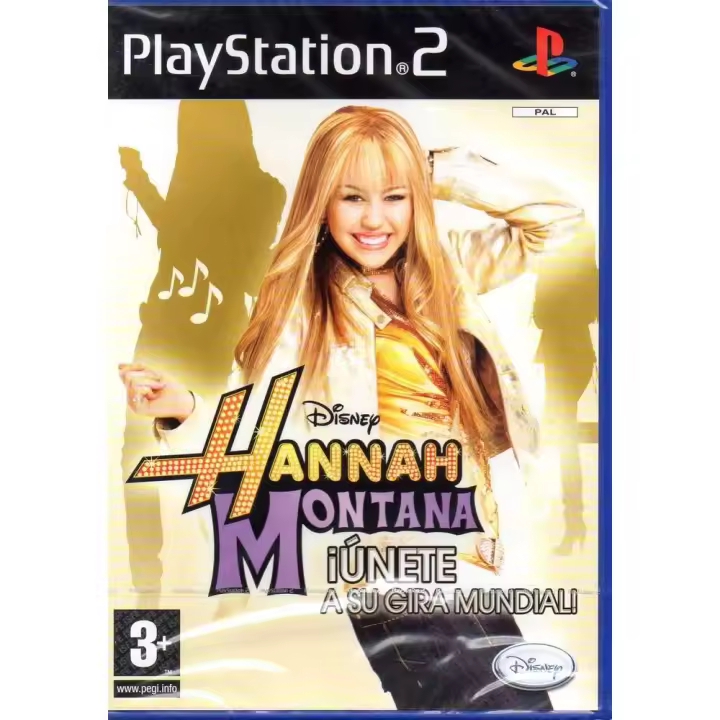HANNAH MONTANA ¡ÚNETE A SU GIRA MUNDIAL! (ps2) Disney (nuevo) - 1