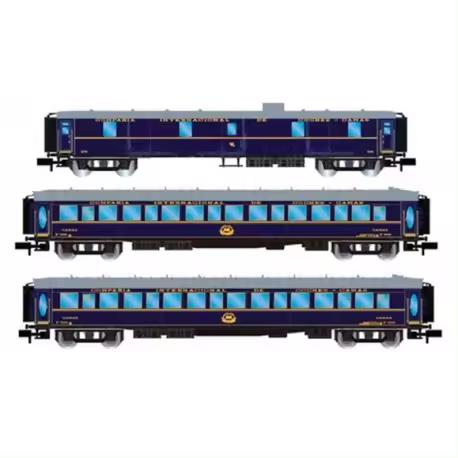 Set de 3 coches "Castellano Expreso". CIWL. - 1