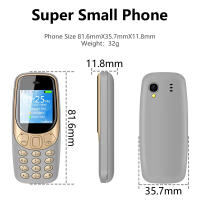 SERVO Q3308 pro 3 Mini Teléfono Móvil Con Grabadora De Llamadas Automáticas Bluetooth Dial Speed Dial Voz Mágica MP3 Flashlight - details 14