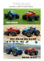 Nueva Coche RC De Alta Velocidad Vehículo De Off-Road Juguete De Carreras Para Niños Con Cuerpo De PVC Incluye Batería - details 14