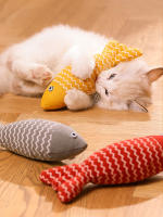 Juguete De Ratón Para Gatos 1PC Saco De Ratón Divertido Con Menta Alta Y Interior De Peluche Para Masticar Y Jugar En El Cuarto De Los Animales De Compañía - details 2