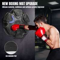 Máquina de entrenamiento de boxeo musical inteligente para niños y adultos, entrenador de Fitness,Máquina de boxeo de seis objetivos objetivo electrónico de pared, bolsa de arena colgante, 2 pares de guantes,Detección inteligente, emparejamiento Bluetooth - details 4