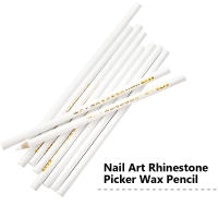 2Pcs Rotuladores De Puntos Para Arte De Uñas Lápices De Cera Para Colocación Sencilla De Piedras Preciosas Y Manicura Con Cristales - details 1