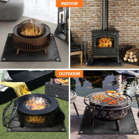 TOMSHOO Tapete De Grill Para Pabellón Y Camping Al Aire Libre Resistente Al Fuego Tapete De Ember Para Estufa De Gas - details 4