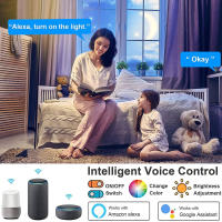 Lámpara De Techo Redonda Inteligente 24W RGB+WW+CW Soporte Para Control Remoto Por Smartphone Iluminación Variable De Color Con Ilusión Lámparas Modernas Para El Hogar - details 10