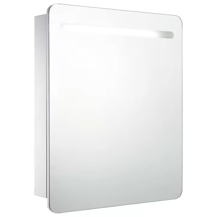 vidaXL Mueble de baño con espejo LED 68x9x80 cm - 1