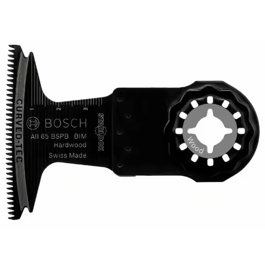 Bosch Professionnal 1x Hoja de sierra inmersión BIM AII 65 BSPB (para madera dura, 40 x mm, accesorios Multiherramienta) - 1