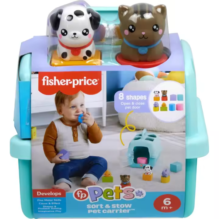 Fisher-Price FP Mis Animales Amigos Bloques de Construcción - 1