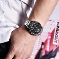 Reloj De Pulsera De Cuarzo Para Hombre BENYAR Lujo Nueva Marca 50M Impermeable Correa De Acero Inoxidable Cronógrafo Casual Para Hombres - details 13