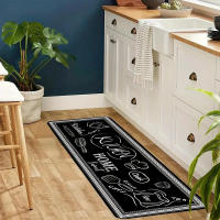 VIKAMA Alfombra De Cocina Antideslizante Y Anti Manchas Con Patrón Moderno Para Uso Doméstico Alfombrilla Larga Para Puerta Decoración Interior - details 10
