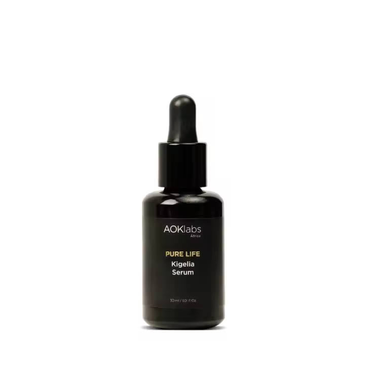 Aoklabs - Kigelia Serum Oil Free reafirmante y tensor con alto contenido en Kigelia Africana, Ácido Hialurónico y Glicerina 30ml. - 1