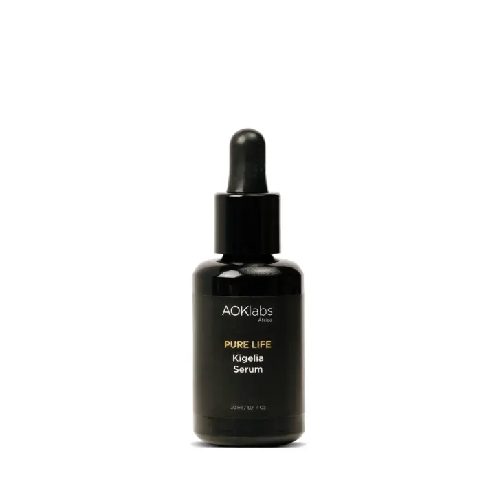 Aoklabs - Kigelia Serum Oil Free reafirmante y tensor con alto contenido en Kigelia Africana, Ácido Hialurónico y Glicerina 30ml. - 1