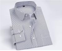 Camisa De Hombre De Manga Larga Para Negocios Casual Sin Planchar Alta Calidad Primavera Verano Slim Cómoda Moda Top Plano - details 16