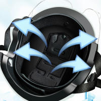 Casco De Bicicleta Eléctrica Seguridad Ajustable Ligero Y Transpirable Con Capa Desmontable Para Verano Para Adultos Hombres - details 8